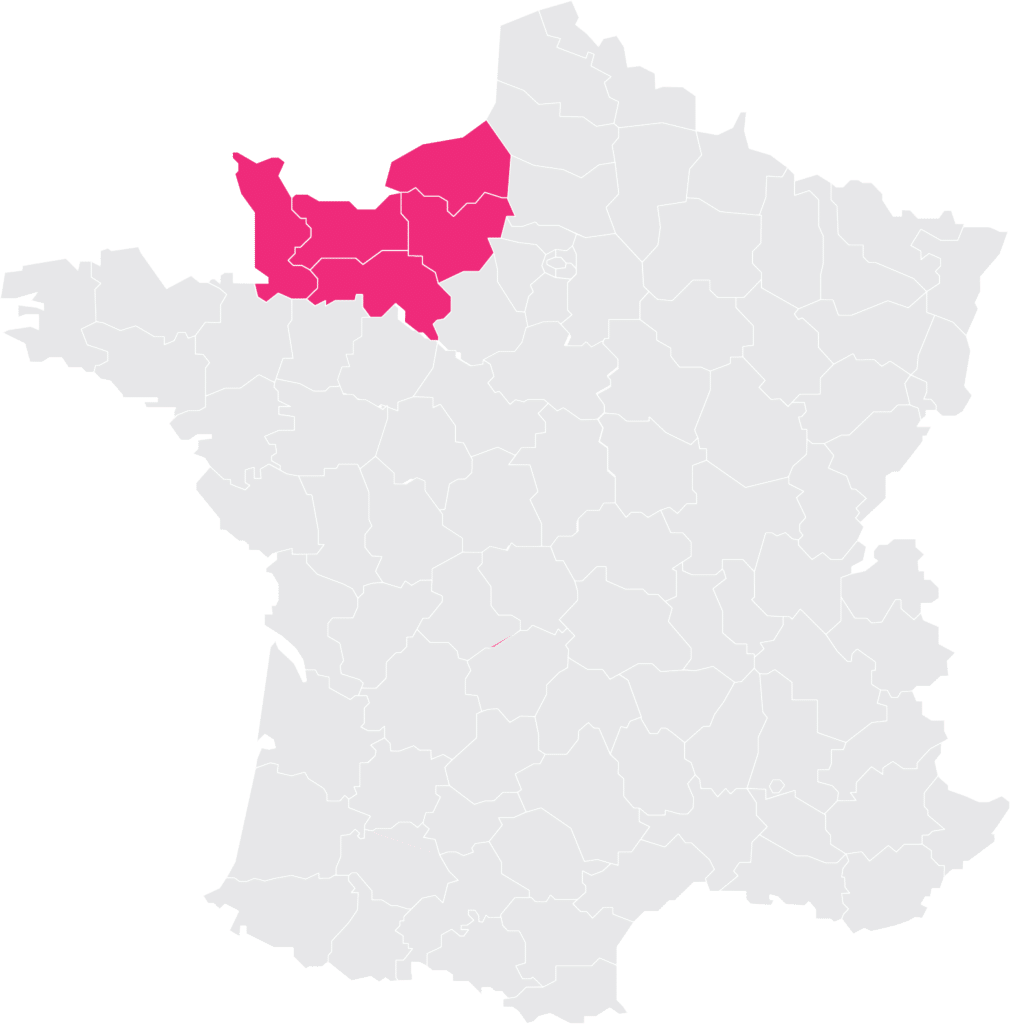 carte caen